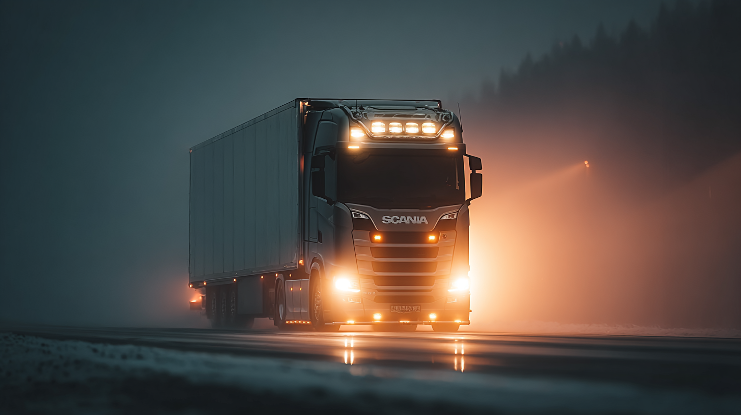 Camión en la carretera